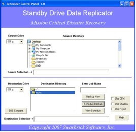 Server Disaster Recovery Standby Servers