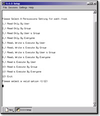 SOS Standby Permission Settings